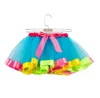 2-11 Anos Crianças Crianças Roupas Meninas Tutus Arco-íris Color Bebê Menina Tutu Saias Miúdos Linda Bolha Saia Bebês Bolo Camada Vestido BY0986