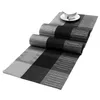 Compatibel Placemats Table Runner, 1 Stuk Crossweave Geweven Vinyl Tafel Runner Wasbaar 30x180cm / 12x70.86Inch