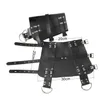 Suspension en cuir spécial BDSM Bondage cheville manchettes esclave outils de retenue taille réglable jouets sexuels pour Couple jeux pour adultes5284282