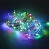 Festa de casamento LED Luzes Cordas de fio de cobre LED iluminação da decoração de Luzes 10M 100LEDs RGB Fada Garland para o Natal Árvore