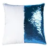 sublimation Mermaid Sequin Pillow Case Mermaid Toy Pillow Cover Decorative Cushion Cover Reversible Sequin Pillowcase Home Decor 40*40CM