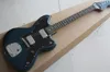 Factory Wholesale Transparent Blue Electric Guitar with Black Pickguard,Iron Pickups,Rosewood fretboard,Offering Customized Service
