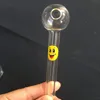 Sourire Logo GlassOil Brûleur Pipe Cuillère Pyrex Brûleur À Huile Verre Pips Main Pip Pipes Pour Fumeurs Accessoires Tabac Outil TOP