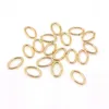 Strong DIY oval jump ring jewelry findings multi-usage open oval split ring nickle free brass material 4mm 5mm gold silver plated 500pcs/lot