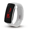 Vente en gros chaude nouvelle mode Sport LED montres Candy Jelly hommes femmes Silicone caoutchouc écran tactile montres numériques Bracelet montre-bracelet YD0050
