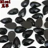 300PCS 8*13mm Sewing Acrylic Crystals Drop Rhinestone Flat Back Beads Strass Sew On Stones Gems for DIY Dress Crafts ZZ52