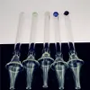 2020 Nya Mini HOOKAHS Nector Collector Colored Pen Style Nektar Samlare Rak Tube Pyrex Glas Oljebrännarrör Rökning Tillbehör Dab Straw