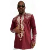 Afrika erkek kıyafetleri Roupa Africana Dashiki Man Erkek Nijeryalı Geleneksel Özellikler Giysileri İçin Afrika Gömlekleri