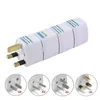 UK Adaptörü Dönüştürücü, 3 Pin AC Güç Priz Adaptörü Connector Evrensel Seyahat Adaptörü AU ABD, AB