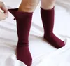 2019 Nuovi calzini per bambini Toddlers Girls Big Bow Knitting Knitting High Long Soft Cotton Lace Calzini baby rashing Socks C61154276266