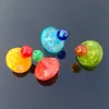 Новые стекла Bubble Carb Cap Hat Форма Carb Cap Для Кварц Кварц Banger Тепловое Banger Гвозди с отверстием On Top DCC07