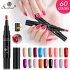 Vernis à ongles stylo 3 en 1 gel vernis à ongles stylo paillettes une étape facile à utiliser UV vernis à ongles stylo