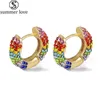 cartilage hoop earrings gold