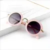 Kids Retro Sun Shades Infant Goggles Eyeglasses Sunglass Boys Girls Children Round Sunglasses Eyewear 6 Color