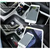 In-Car Handsfree Wireless Bluetooth FM-sändare Radio Bil MP4 Modulator Musikspelare Laddare USB TF LED Dual USB-laddare (HL)