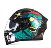 capacete completo para motociclistas para homens