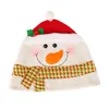 Cappello da alce natalizio Cartone animato Babbo Natale rosso Pupazzo di neve Cappello da pinguino Cappello da festa di Natale per adulti per bambini