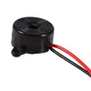 Freeshipping Newstyle 50 sztuk / partia Elektroniczny Sygnał 3-24 V Piezo Elektroniczny Buzzer Buzzer Ciągłe Alarm Sound Alert Buzzer 100mm Kabel