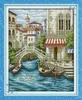 Natural scenery home decor painting ,Handmade Cross Stitch Embroidery Needlework sets counted print on canvas DMC 14CT /11CT