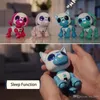 Çocuklar Oyuncaklar için Robot Köpek Pet Oyuncak Interaktif Akıllı Çocuklar Robotik Pet Köpek Yürüyüş LED Gözler Ses Köpek Kayıt Eğitici Oyuncak yılbaşı hediyeleri