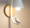 Nordic Led Wall Lamp Bird Light Modern Bedroom Bedside Lamp Living Room Corridor Decoration Sconce Wall Lights Fixtures E27 AC MYY