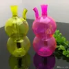 color of water glass Snuff Bottle Gourd Wholesale Bongs Oil Burner Glass Pipes Water Pipes Glass Pipe Oil Rigs Smoking