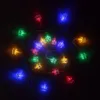 2.1 M 20 LED Çok Renkli Buz Blok Lambası Peri Dize Işık Parti Düğün Noel Ev Odası için Açık Dekorasyon