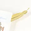 Hot Office School Metal Feather Bookmark Chinese Style Vintage Page Trevlig coola bokmarkörer Skolförsörjning Party Wedding Presents To Gäster LX LX