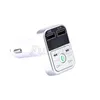 Oreillette Bluetooth B2 Transmetteur FM de voiture Bluetooth Mains libres Kit de voiture Bluetooth Adaptateur de musique Chargeur USB Lecteur MP3 Kits radio 50pcs