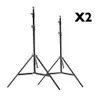 Freeshipping 2 * 3m / 6.5 * 10ft Adjustable Aluminum Photo Background Support Stand Photography Backdrop Crossbar Kit TB-20