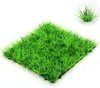 Artificiell Turf Artificial Grass Artificiell Lawn Mat Pet Food Mat 40 * 60cm25 * 25cm12.5 * 12.5cm Plastfisk Tank Fake Gräs Lawn