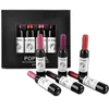 PopFeel Lip Gloss Red Wine Bottle Lipstick High Quality Makeup 6 Colors Waterpoor Matte Lipgloss Longlasting Lip Stick1643196