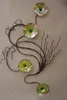 Flower Shape Glass Wall Light Western Style Blown Glass Plates Italian Big Modern Hotel Lobby Chandelier Light