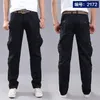 Mens Winter Pants Thick Warm Cargo Pants Casual Fleece Pockets Fur Trouser Plus Size 38 40 Fashion Loose Baggy Joger Worker Male