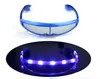 LED Space flashing glasses LED Party Glasses Fashion Birthday Halloween Party Bar Decorative Supplier Luminous Eyewear hot gift