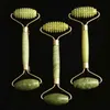 Pedra natural Jade Roller Facial Beauty Massage Ferramentas de levantamento de rosto Facial Roller Neck Ferramentas para cuidados com a pele