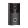 B10 2.4GHz Zwart Waterdicht WiFi 720P Lower-Consumptie Video Deurbel met Two Way Audio