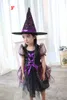 8 Stili Ragazza Viola Fata Pirata Strega Cenerentola Principessa Costumi Costumi Cosplay Performance per bambini Abbigliamento da festa Abbigliamento Abbigliamento A166