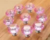 Fashion Hot Clear Crystal Knob Cabinet Pull Handle Drawer Kitchen Door Garderob Hardware KD1