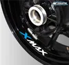 Timelli di corse di moda creativa Logo Film Trend Lettere a colori decorative Adesivi motociclistici Desallievi riflettenti per il bordo interno per Yamaha7933831