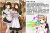 Halloween Japonia Anime Kobiety Junior Maid K-On Cosplay Costume Outfit Uniform Fartuch Dress Pełny zestaw (Azjatycki Rozmiar)