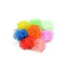 Éponge de bain et douche multicolore 8g/15g/20g/30g, Pouf Loofahs, brosse en maille de Nylon, boule de douche, éponge de bain et de douche en maille, 270 pièces