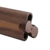 COURNOT Custodia per cani in legno Naturale fatta a mano Piroga in legno con gancio per la pulizia in metallo in ceramica One Hitter Tubi per tabacco portatile