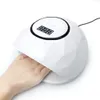 72W UV LED Lamp For Nail Dryer With Infrared Sensing LCD Display Gel Manicure Tool