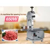 Meat Grinders High quality Bone sawing machine Commercial Bone cutting machine Frozen meat cutter machine 110V/220V for cut Rib/Fish/Meat/Beef