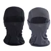 Zwart grijze outdoor motorfiets vol gezicht masker lycra balaclava skighals bescherming hoed