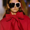 Toptan - Kadınlar için Satış Lüks Tasarımcı Güneş Gözlüğü 0498 Kare Plaka Tam Çerçeve En Kaliteli Moda Lady Cömert Stil UV400 Lens