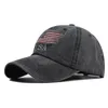 2020 explosion model hat washed old American flag baseball cap classic American cotton hat325a