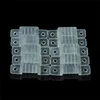 1000pcs 110V 220V LED -strip Light Rep Light Mount Holder 12mm 15mm monteringsklipp 2689759