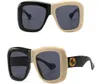 Europa i Stany Zjednoczone nowe transgraniczne specjalnie dla eksplozji nowoczesnej retro Big Rame Black Sunglasses Trend Stre285y